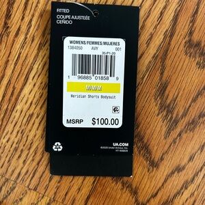 Under Armor short bodysuit